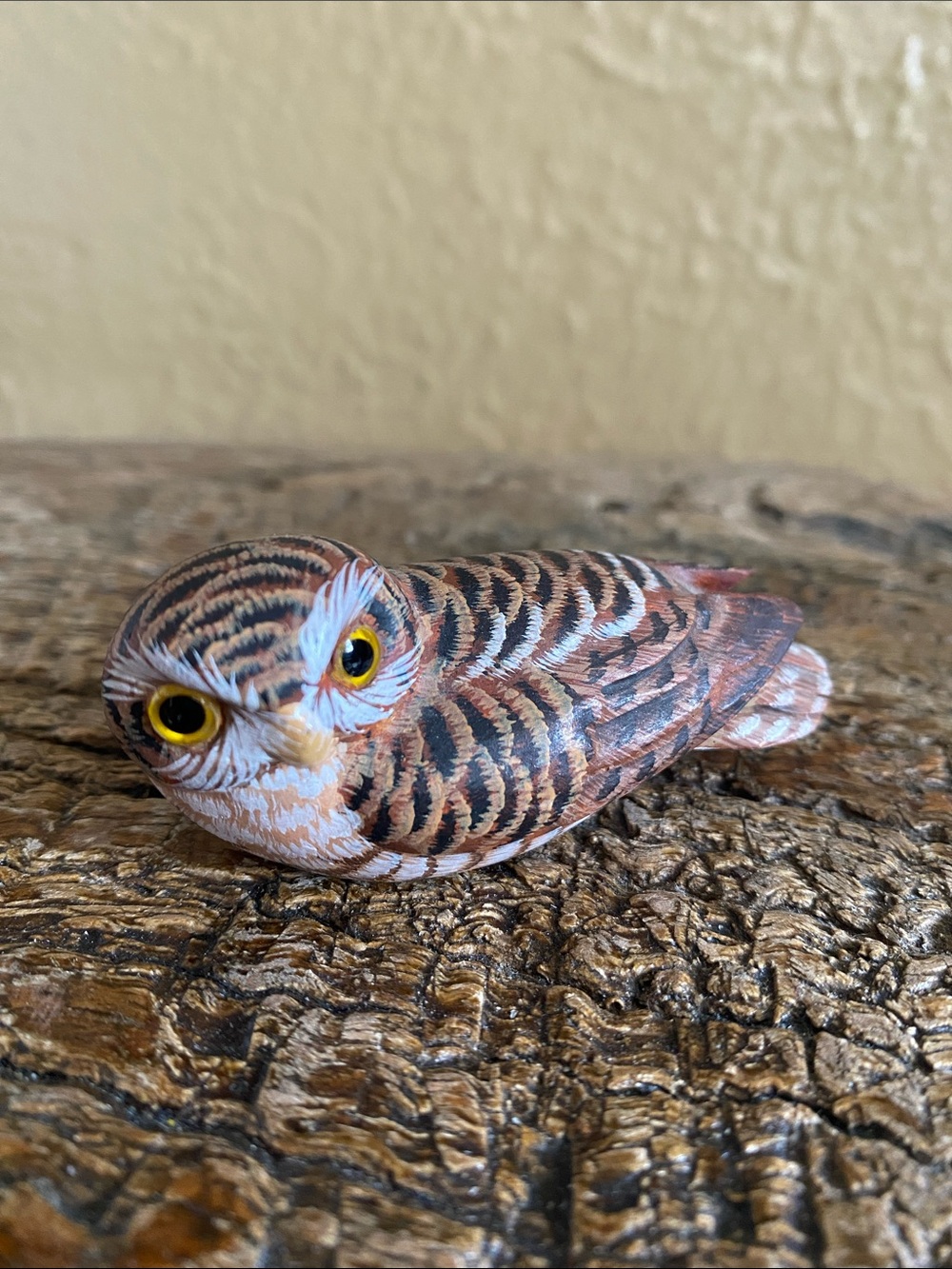 🦉Vintage🦉Hand-Painted Owl Figurine - Picture 9 of 12